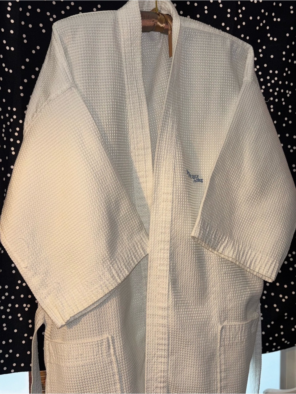 Resort Spa Robe -  Waffle Knit with Front Pockets